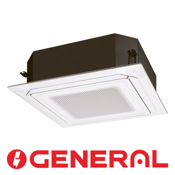 Инверторный Кассетный кондиционер General AUXG30LRLB AOHG30LBTA UTG-UKGA-W со склада в Астрахани, серия Circular Flow для площади до 85 м2. Официальный дилер!